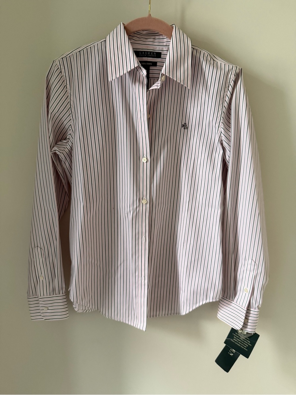 Ralph Lauren Women’s Striped Button-Down Shirt
